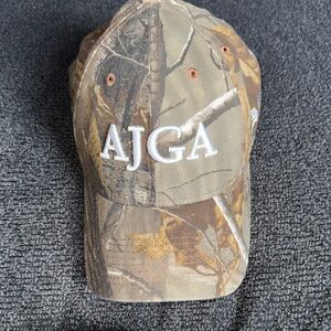 Bass Pro Shops Camouflage Cap with Logo American Junior Golf Association AJGA